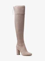 Thumbnail for your product : Michael Kors Jamie Stretch Over-The-Knee Block-Heel Boot