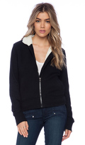 Thumbnail for your product : James Perse Fleece Bomber