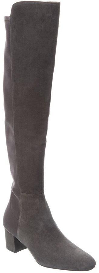 stuart weitzman grey boots