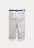 Thumbnail for your product : Ralph Lauren Belted Stretch Cotton Chino