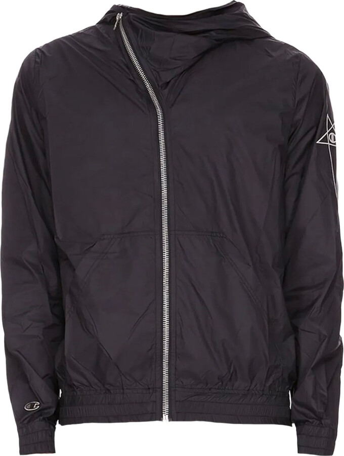 RICK OWENS X CHAMPION Mountain hooded jacket