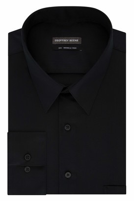 geoffrey beene sateen fitted dress shirt