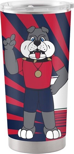NCAA Fresno State Bulldogs 20oz Mascot Stainless Steel Tumbler: Portable Drinkware