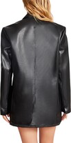 Thumbnail for your product : Steve Madden Audrey Faux Leather Blazer