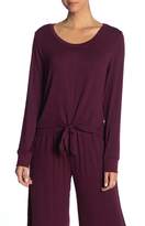 Thumbnail for your product : Shimera Tie Front Lounge Pullover