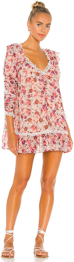 evie rose printed dress