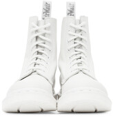 Thumbnail for your product : Dr. Martens White 1460 Pascal Boots