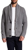 Thumbnail for your product : Vince Front Button Wool Blend Cardigan