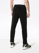 Thumbnail for your product : adidas Logo Embroidered Striped Fleece Sweat Pants