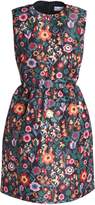 Thumbnail for your product : RED Valentino Flared Floral-print Faille Mini Dress