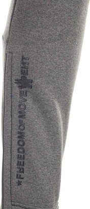 MONCLER GRENOBLE Logo Detailed Straight Leg Pants