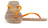Thumbnail for your product : Havaianas Slim Animals Fluo Rose Gold