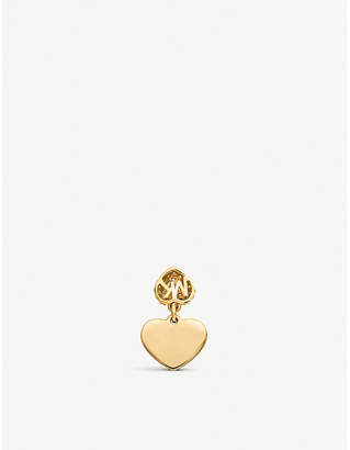 Michael Kors Love heart yellow gold-plated sterling silver ring