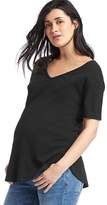 Thumbnail for your product : Maternity V-neck vintage wash tee