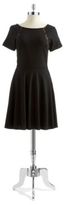 Thumbnail for your product : Betsey Johnson Short Sleeved Fit and Flare Dress