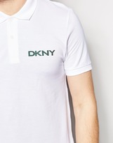 Thumbnail for your product : DKNY Polo Shirt Short Sleeve Applique Logo