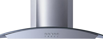 Winflo 36" 400 CFM Convertible Wall Mount Range Hood in Stainless Steel With Filter Included