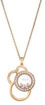 Thumbnail for your product : Chopard Happy Dreams Diamond & 18K Rose Gold Pendant Necklace