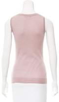 Thumbnail for your product : Alexander McQueen Sleeveless Cashmere Top