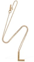 Thumbnail for your product : Burberry Letter "L" Charm Necklace