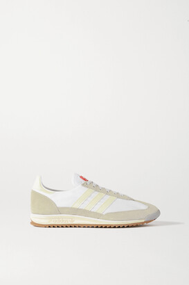 adidas + Lotta Volkova Sl 72 Shell, Leather And Suede Sneakers