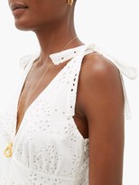 Thumbnail for your product : Sir - Celeste Broderie-anglaise Mini Dress - Ivory