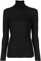 M Missoni - high neck fitted pullover 