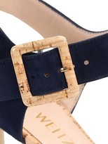 Thumbnail for your product : Stuart Weitzman Alesha Suede Platform Sandals