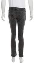 Thumbnail for your product : Saint Laurent Distressed Five Pocket Skinny Jeans