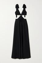 Thumbnail for your product : Christopher Kane Cutout Linen Maxi Dress