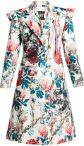 Thumbnail for your product : Libertine Kandi Floral Ruffle-Cap Coat
