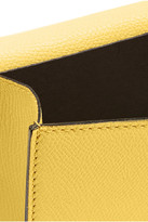Thumbnail for your product : Valextra Mini textured-leather clutch