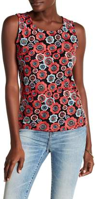 Tommy Hilfiger Embroidered Floral Tank Top