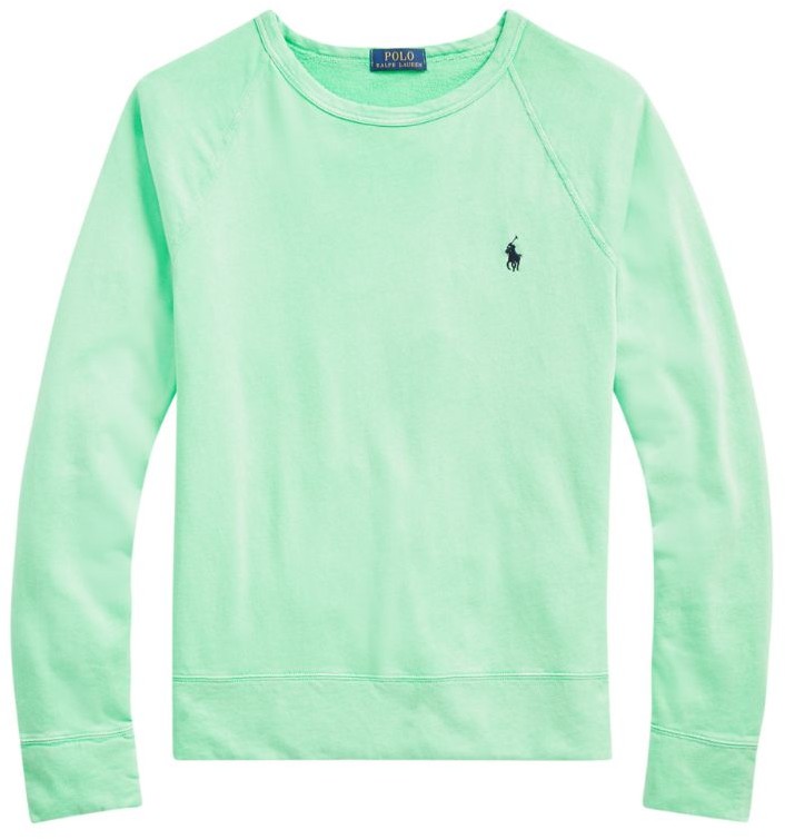 ralph lauren cotton spa terry sweatshirt