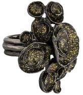 Thumbnail for your product : Saint Laurent Enamel Arty Flower Ring