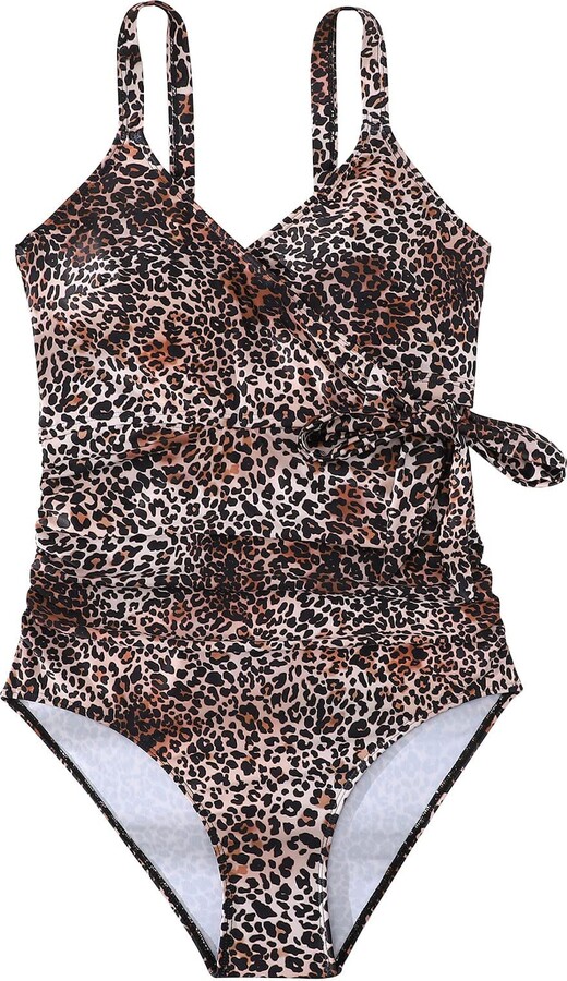 MVNSFEW Plus Size Swimwear Bathing Suit for Women Bathing Suit Ladies Swimming Costume with