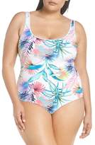 Thumbnail for your product : Tommy Bahama Fronds Ferdinand Reversible One-Piece Swimsuit