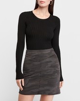 denim skirt mid thigh