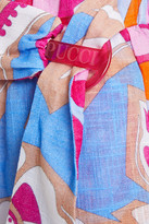 Thumbnail for your product : Emilio Pucci Embellished Printed Cotton Shorts