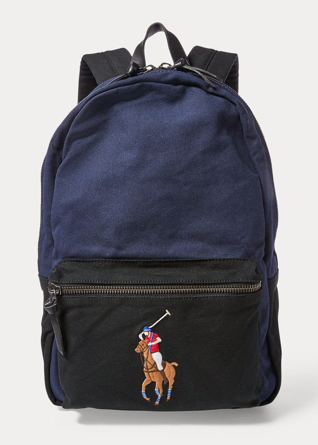 canvas big pony backpack