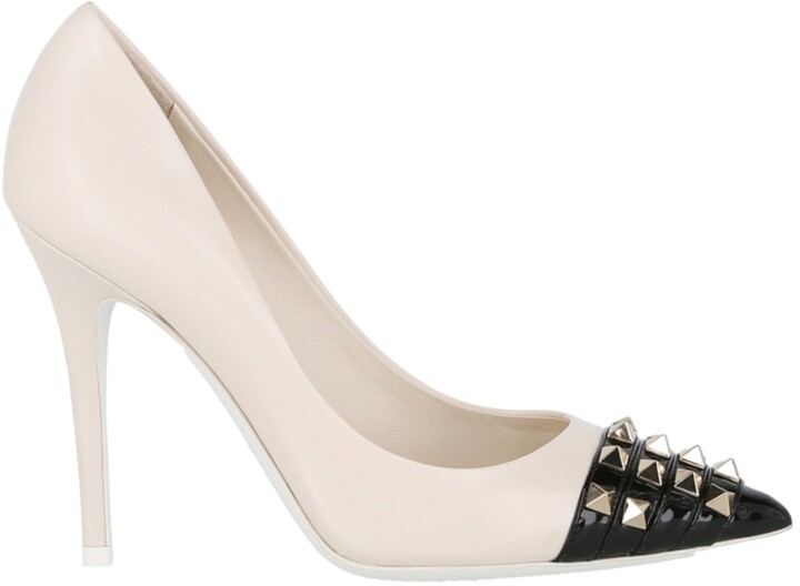 Valentino White Women's Pumps | Shop the world's largest collection of  fashion | ShopStyle