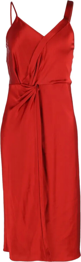 Pre-Owned Alexander Wang Draped Satin Dress