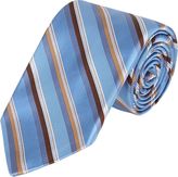 Thumbnail for your product : Barneys New York Men's Stripe Neck Tie-Blue