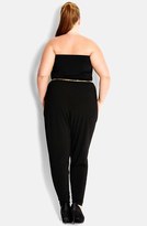 Thumbnail for your product : City Chic 'Dancing Queen' Jumpsuit (Plus Size)