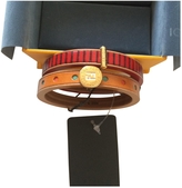 Thumbnail for your product : Fendi Red Leather Bracelet