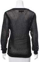 Thumbnail for your product : Rag & Bone Open Knit V-Neck Sweater