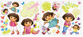 Thumbnail for your product : Nickelodeon Room Mates Favorite Characters 28 Piece Dora the Explorer Wall Decal Set