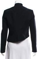 Thumbnail for your product : Helmut Lang Asymmetrical Crop Jacket