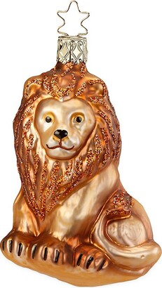 Inge's Christmas Decor Inge-Glas Manufaktur Grand Mane Lion Mouth-Blown  Hand-Painted Glass Ornament - ShopStyle