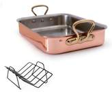 Thumbnail for your product : Mauviel M'heritage M'150s Copper Tri-Ply Roaster with Rack
